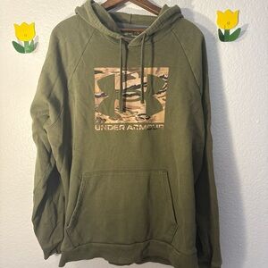 Under Armour Olive Green Hoodie